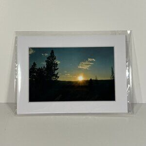 Rocky Mountain National Park Colorado Photography Print 7inx5in Mat NWT